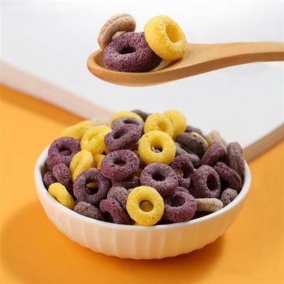 萌煮粗糧谷物圈加工機(jī)器膨化糙米南瓜麥圈生產(chǎn)線
